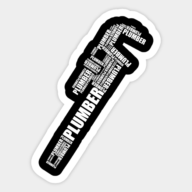 Installer pipe wrench pipe wrench Gift Idea Sticker TeePublic